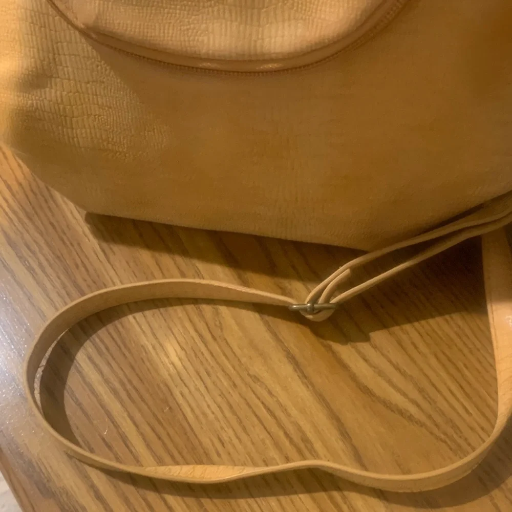 Miche Tan Crossbody Bag